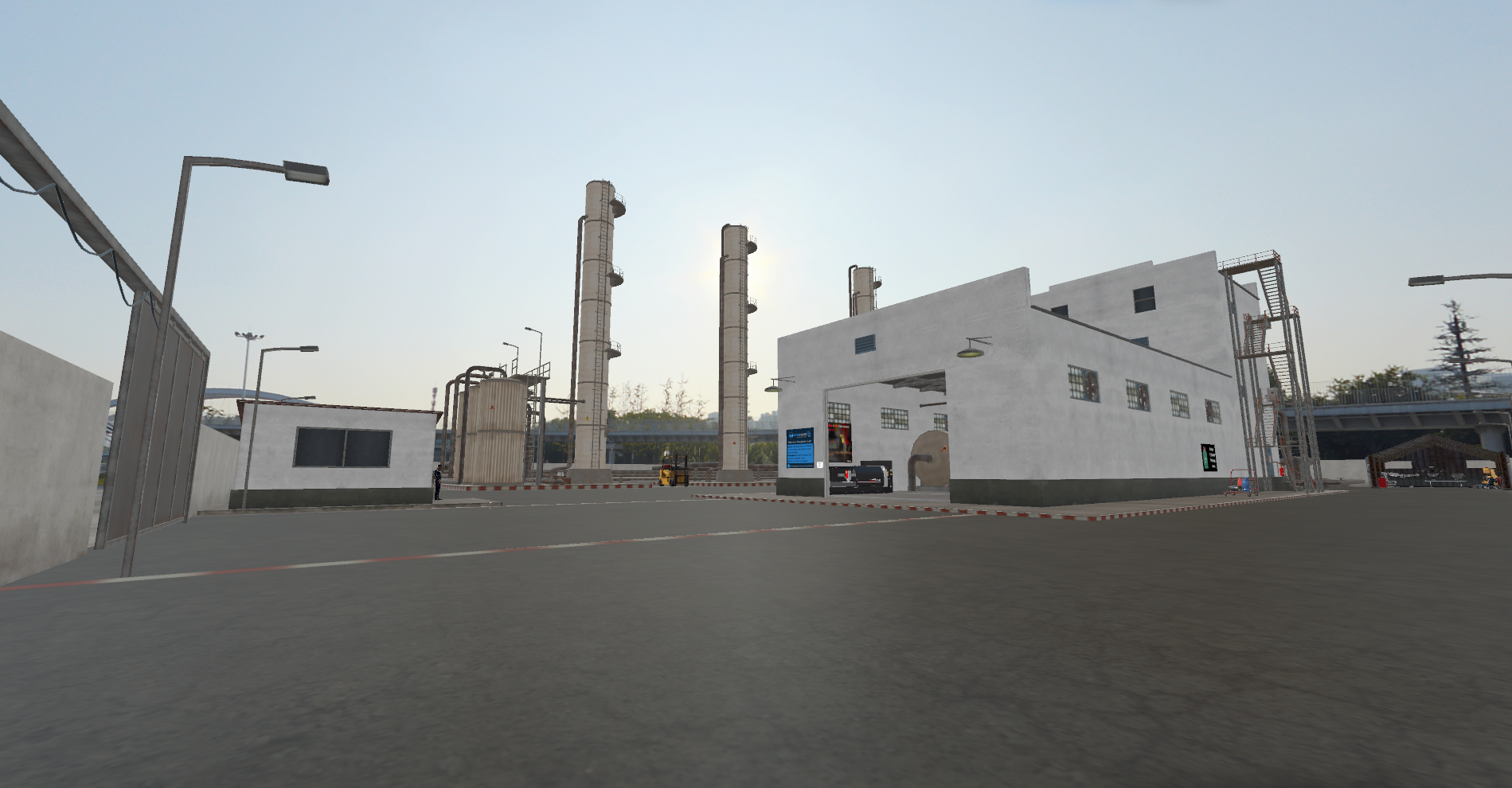 Smart Factory Isometric Blueprint